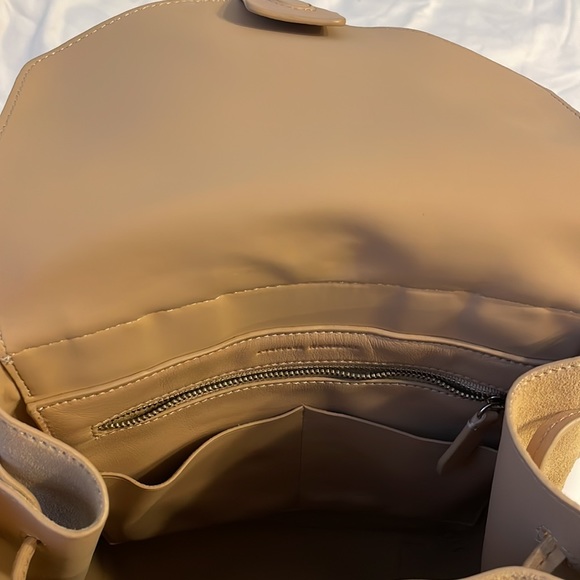 LOEFFLER RANDALL LEATHER SUEDE BACKPACK - Picture 4 of 16